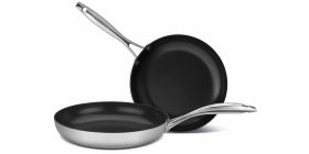 HAPTIQ 2-Piece Fry Pan Set